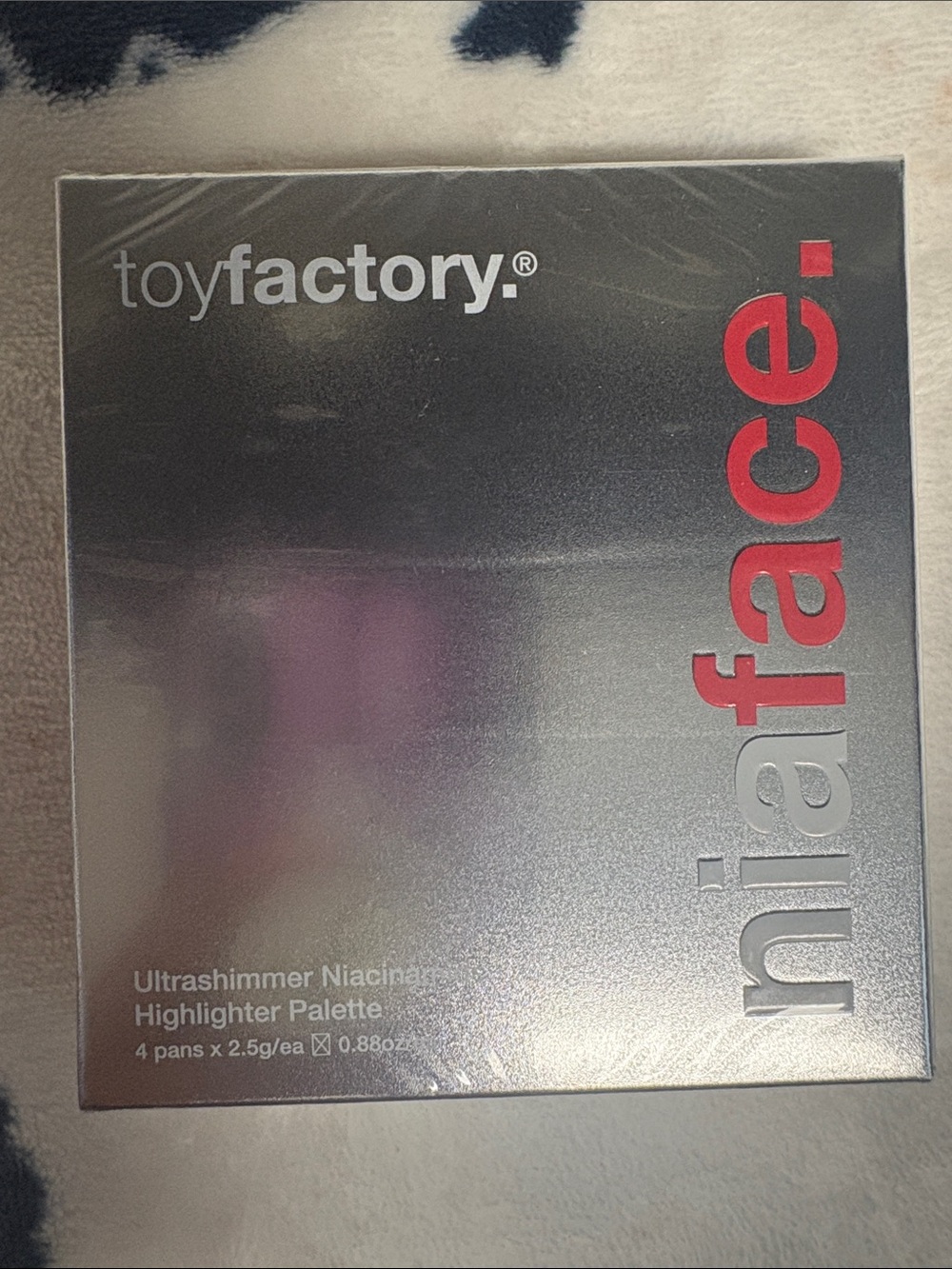toyfactory nifa face Ultrashimmer Highlighter Palette - Silver